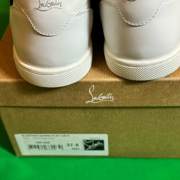 Christian Louboutin - Womens - Elastikid Donna Flat Calf - Picture 5 of 7